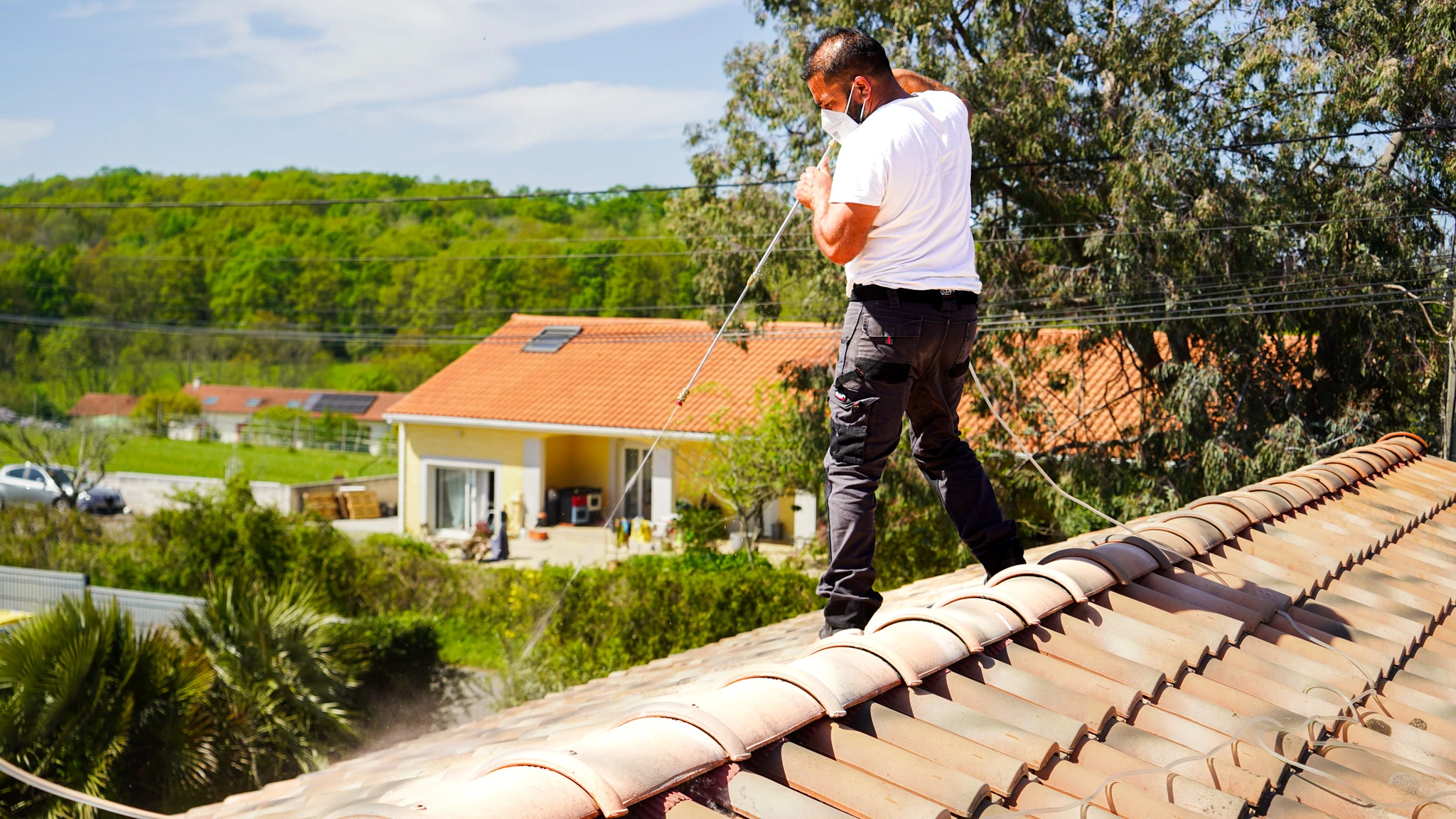 Mickael Laffont Démoussage toiture